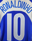 2004 - 06 Brazil Away Shirt Ronaldinho 10 (XL) - Eternal Pitch