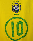 2004 - 06 Brazil Home Shirt Ronaldinho 10 - 9/10 - (L) - Eternal Pitch
