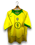 2004 - 06 Brazil Home Shirt Ronaldo 9 (M) - Eternal Pitch