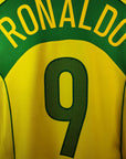 2004 - 06 Brazil Home Shirt Ronaldo 9 (M) - Eternal Pitch