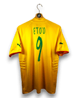 2004 - 06 Cameroon Away Shirt Eto'o 9 - 9/10 - (L) - Eternal Pitch
