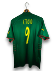 2004 - 06 Cameroon Home Shirt Eto'o 9 - 7.5/10 - (L) - Eternal Pitch
