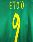 2004 - 06 Cameroon Home Shirt Eto'o 9 - 7.5/10 - (L) - Eternal Pitch