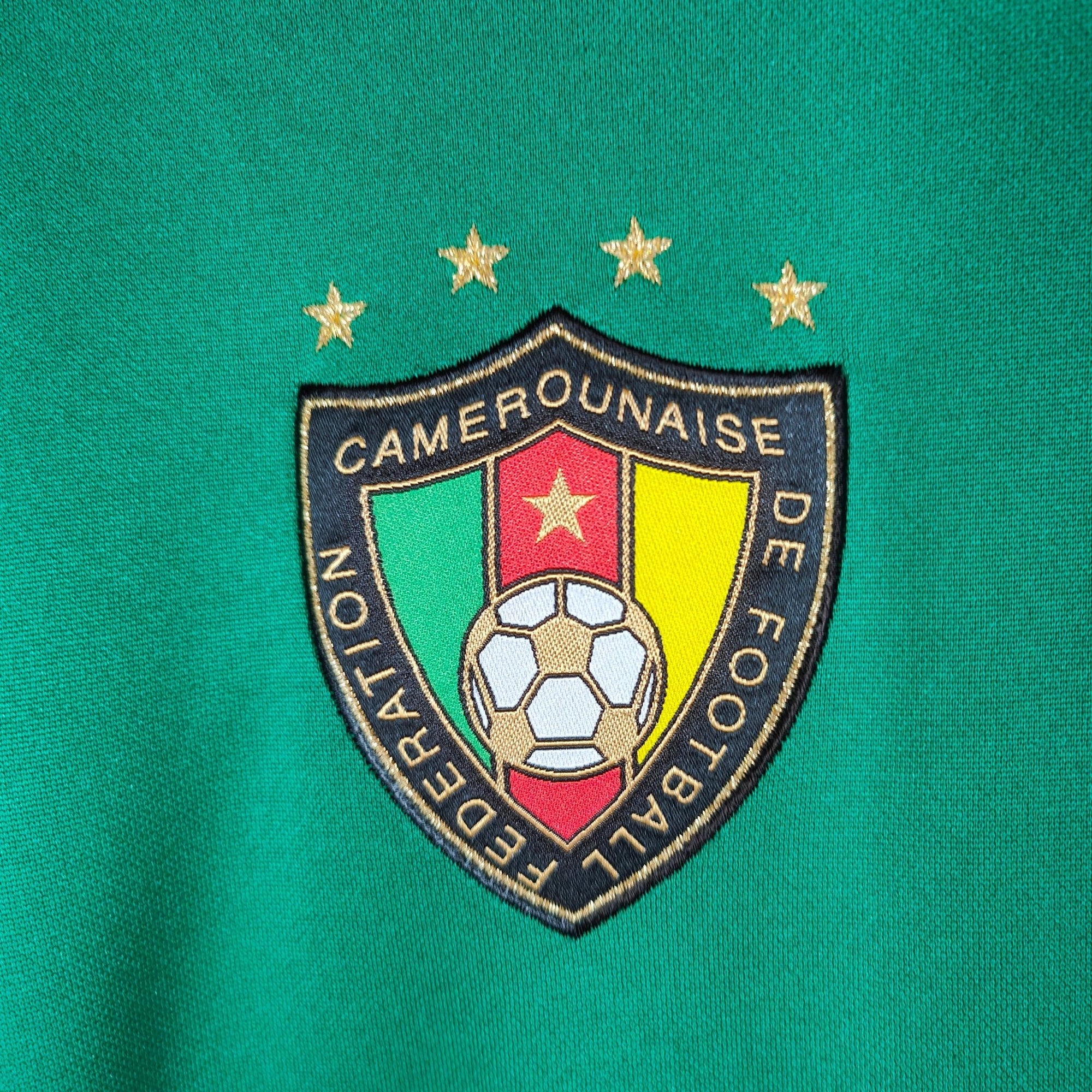 2004 - 06 Cameroon Home Shirt Eto'o 9 - 7.5/10 - (L) - Eternal Pitch
