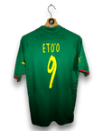 2004 - 06 Cameroon Home Shirt Eto’o 9 - 8/10 - (L) - Eternal Pitch
