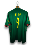 2004 - 06 Cameroon Home Shirt Eto'o 9 - 9/10 - (XL) - Eternal Pitch