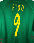 2004 - 06 Cameroon Home Shirt Eto'o 9 (M) - Eternal Pitch