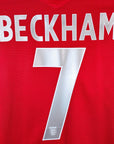 2004 - 06 England Away Shirt Beckham 7 - 8.5/10 - (L) - Eternal Pitch