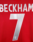 2004 - 06 England Away Shirt Beckham 7 - 9/10 - (L) - Eternal Pitch