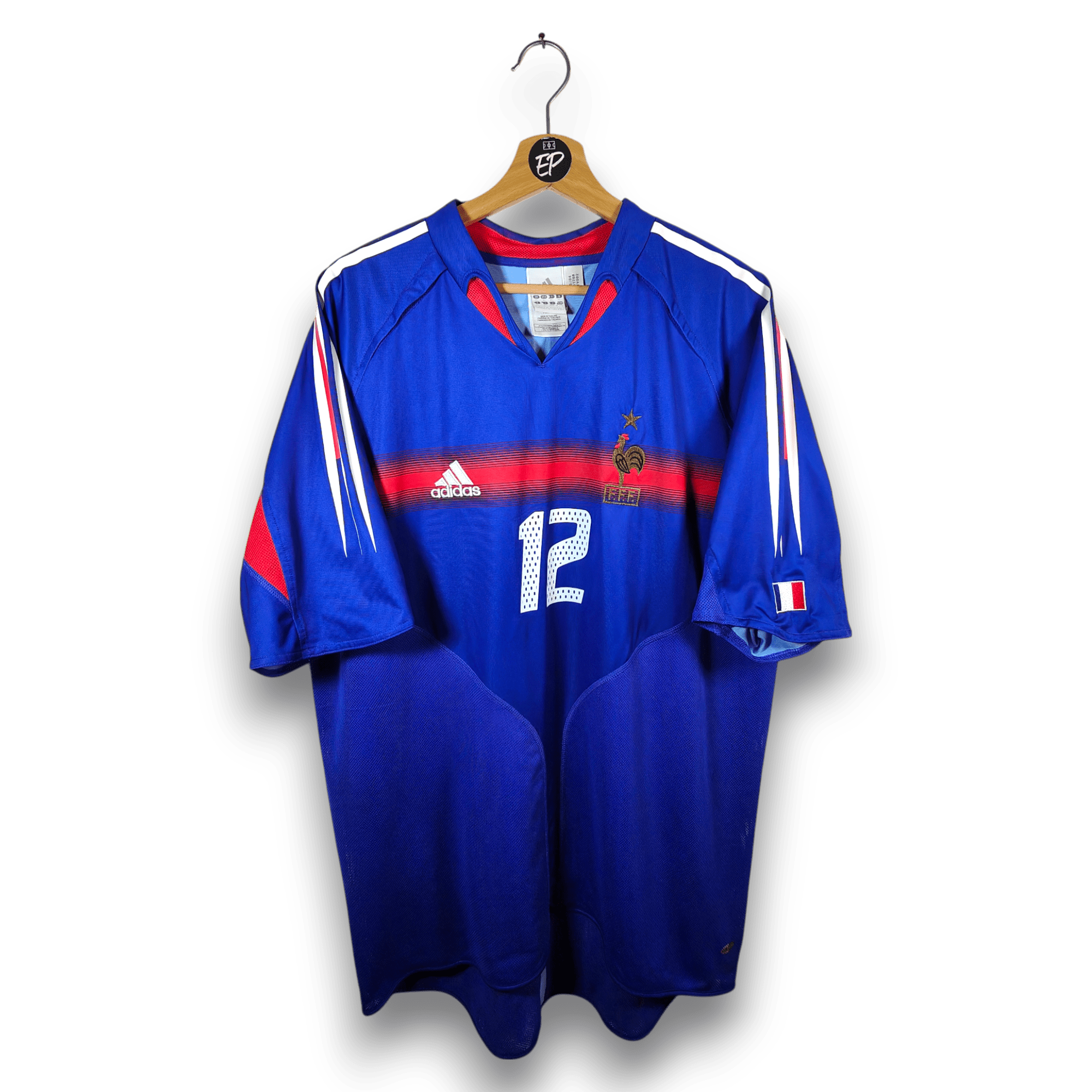 2004-06 France Home Shirt Henry #12 - 9/10 - (XL) 641768