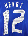 2004 - 06 France Home Shirt Henry 12 - 9/10 - (XL) - Eternal Pitch