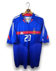 2004 - 06 France Home Shirt Trezeguet 20 - 9.5/10 - (XL) - Eternal Pitch