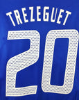 2004 - 06 France Home Shirt Trezeguet 20 - 9.5/10 - (XL) - Eternal Pitch