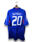2004 - 06 France Home Shirt Trezeguet 20 - 9.5/10 - (XL) - Eternal Pitch