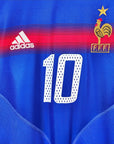 2004 - 06 France Home Shirt Zidane 10 - 9.5/10 - (M) - Eternal Pitch
