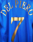 2004 - 06 Italy Home Shirt Del Piero 7 (L) - Eternal Pitch