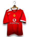 2004 - 06 Manchester United Home Shirt Scholes 18 - 8.5/10 - (M) - Eternal Pitch