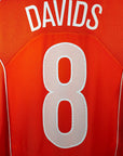 2004 - 06 Netherlands Home Shirt Davids 8 - 8/10 - (M) - Eternal Pitch