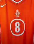 2004 - 06 Netherlands Home Shirt Davids 8 - 8/10 - (M) - Eternal Pitch