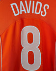 2004 - 06 Netherlands Home Shirt Davids 8 - 9.5/10 - (M) - Eternal Pitch