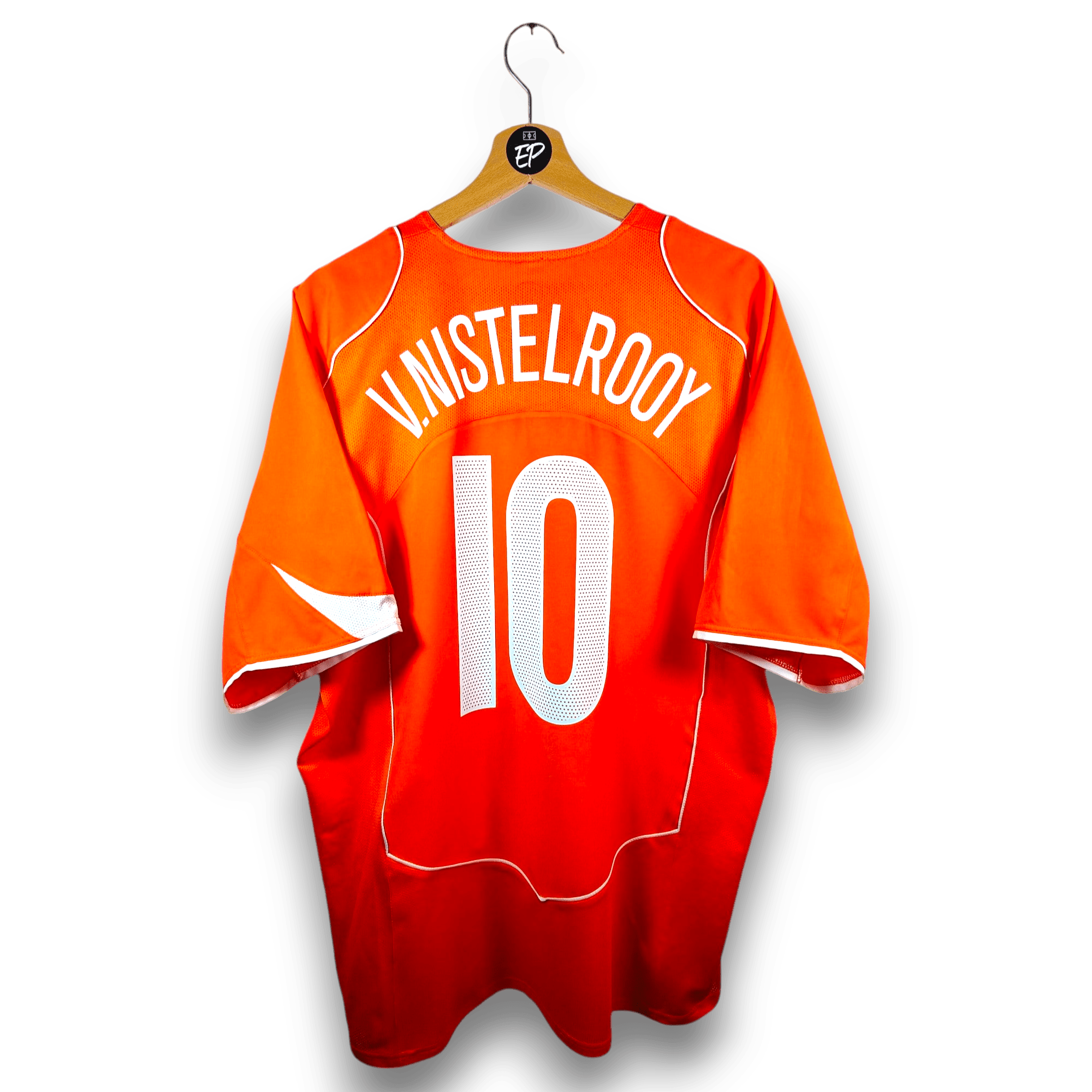 2004-06 Netherlands Home Shirt van Nistelrooy #10 - 9.5/10 - (XL