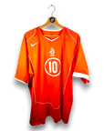 2004 - 06 Netherlands Home Shirt van Nistelrooy 10 - 9.5/10 - (XL) - Eternal Pitch