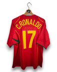2004 - 06 Portugal Home Shirt Cristiano Ronaldo 17 - 9.5/10 - (L) - Eternal Pitch
