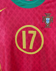 2004 - 06 Portugal Home Shirt Cristiano Ronaldo 17 - 9.5/10 - (L) - Eternal Pitch