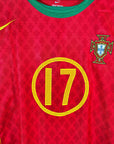 2004 - 06 Portugal Home Shirt Cristiano Ronaldo 17 - 9.5/10 - (XL) - Eternal Pitch