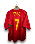 2004 - 06 Portugal Home Shirt Figo 7 - 9.5/10 - (XL) - Eternal Pitch