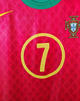 2004 - 06 Portugal Home Shirt Figo 7 (L) - Eternal Pitch