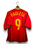 2004 - 06 Portugal Home Shirt Pauleta 9 - 9/10 - (L) - Eternal Pitch
