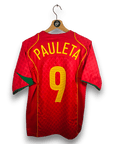 2004 - 06 Portugal Home Shirt Pauleta 9 - 9.5/10 - (S) - Eternal Pitch