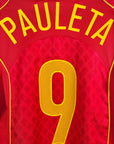 2004 - 06 Portugal Home Shirt Pauleta 9 - 9.5/10 - (S) - Eternal Pitch