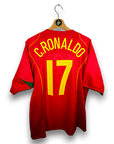 2004 - 06 Portugal Home Shirt Ronaldo 17 - 9.5/10 - (L) - Eternal Pitch