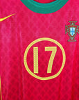 2004 - 06 Portugal Home Shirt Ronaldo 17 - 9.5/10 - (L) - Eternal Pitch