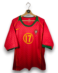 2004 - 06 Portugal Home Shirt Ronaldo 17 - 9.5/10 - (XXL) - Eternal Pitch