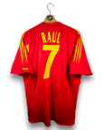 2004 - 06 Spain Home Shirt Raul 7 - 8.5/10 - (L) - Eternal Pitch