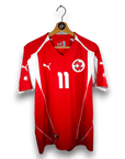 2004 - 06 Switzerland Home Shirt Chapuisat 11 - 9/10 - (M) - Eternal Pitch