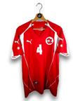2004 - 06 Switzerland Home Shirt Henchoz 4 - 9/10 - (M) - Eternal Pitch