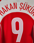 2004 - 06 Turkey Home Shirt Hakan Sukur 9 - 9/10 - (L) - Eternal Pitch