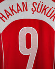 2004 - 06 Turkey Home Shirt Hakan Sukur 9 - 9.5/10 - (M) - Eternal Pitch