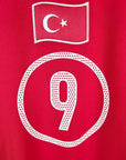 2004 - 06 Turkey Home Shirt Hakan Sukur 9 - 9.5/10 - (M) - Eternal Pitch