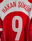 2004 - 06 Turkey Home Shirt Hakan Sukur 9 - 9.5/10 - (XL) - Eternal Pitch