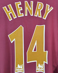 2005 - 06 Arsenal Home Shirt Henry 14 - 8/10 - (XL) - Eternal Pitch