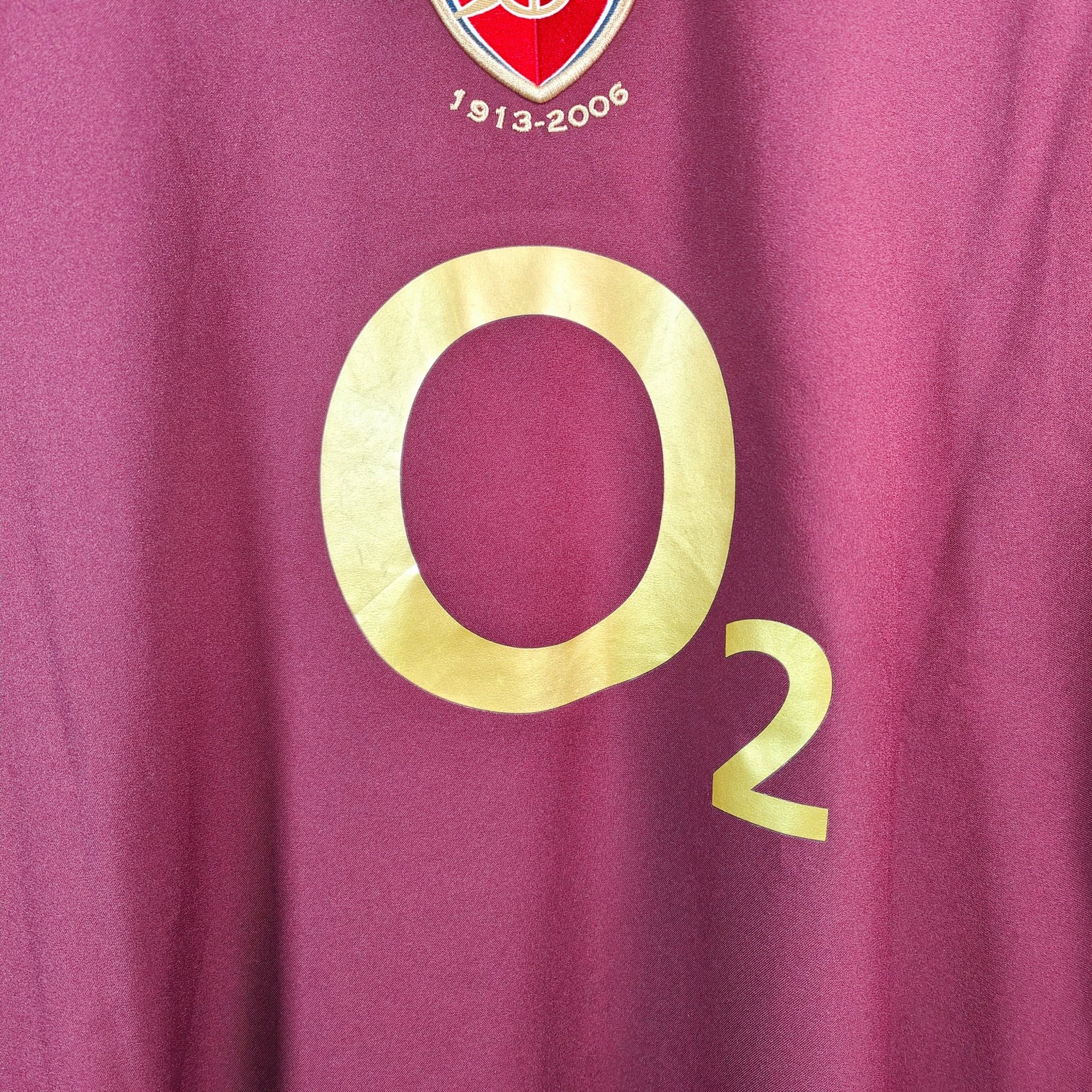 2005 - 06 Arsenal Home Shirt LS Henry 14 - 9.5/10 - (XL) - Eternal Pitch