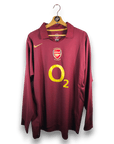 2005 - 06 Arsenal Home Shirt LS Henry 14 - 9.5/10 - (XL) - Eternal Pitch