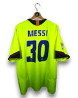2005 - 06 FC Barcelona Away Shirt Messi 30 - 9/10 - (XL) - Eternal Pitch
