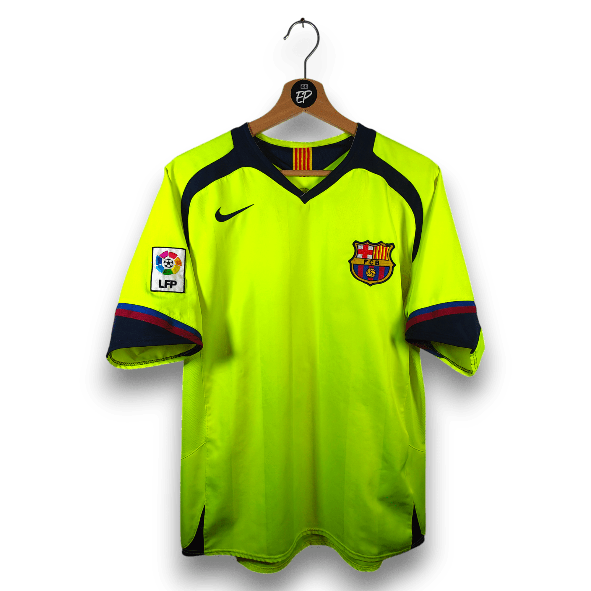 2005 - 06 FC Barcelona Away Shirt Messi 30 - 9.5/10 - (M) - Eternal Pitch