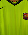 2005 - 06 FC Barcelona Away Shirt Ronaldinho 10 - 8.5/10 - (XL) - Eternal Pitch